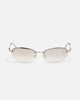 Le Specs Slinky Sunglasses Silver