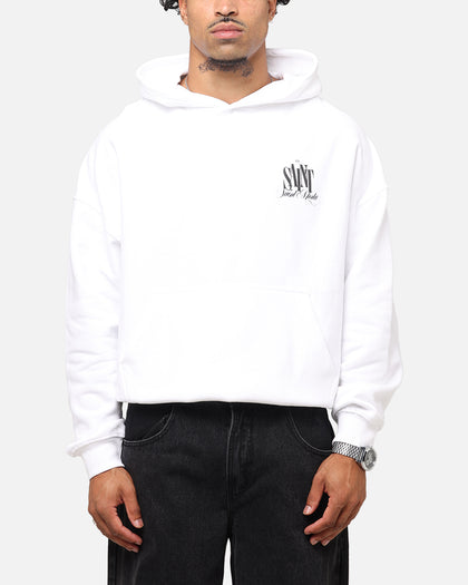 Saint Morta Doves Boxy Hoodie White