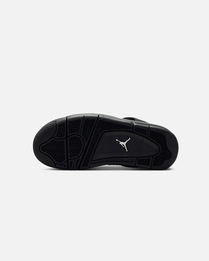 Jordan Kids' Air Jordan 4 Retro "Black Cat" (GS) Black/Black