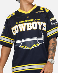 Bleacher Athletic North Queensland Cowboys NRL Vegas Round 2026 Jersey Navy