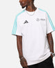 adidas x Mercedes-AMG PETRONAS Formula One F1 DNA T-Shirt White