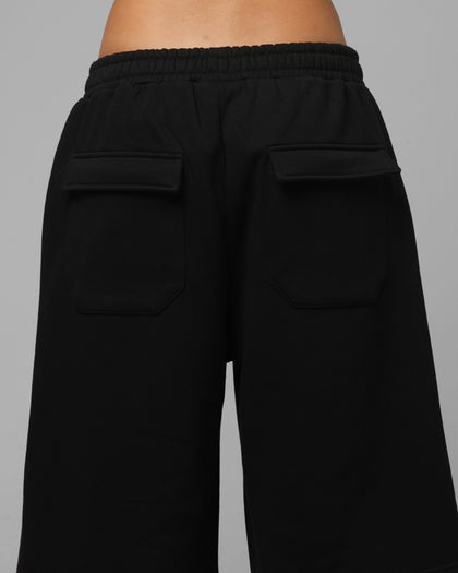 Loiter Hybrid Premium Shorts Black/Leopard