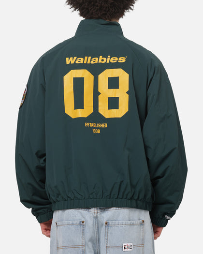 Mitchell & Ness Wallabies Spray Jacket Emerald Green