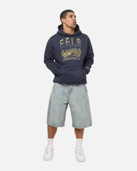 Bleacher Athletic Parramatta Eels NRL Adult Club Wreath Hoodie Navy
