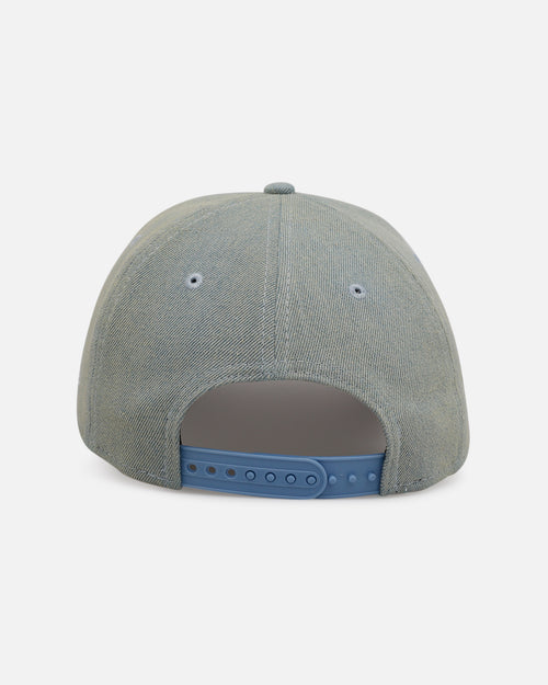 New Era Philadelphia Eagles 'Distressed Denim' 9FORTY A-Frame Snapback Light Wash Denim