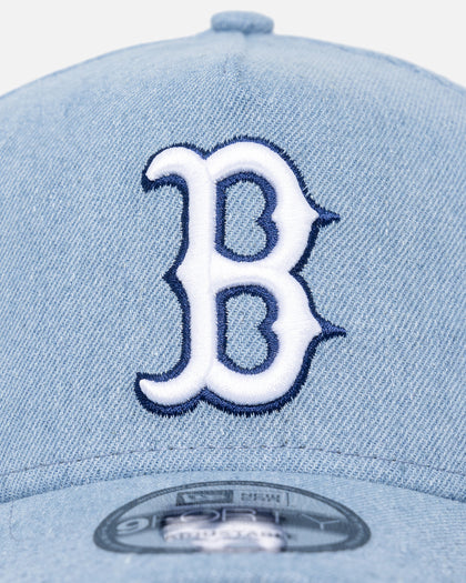 New Era Boston Red Sox 'Denim' 9FORTY A-Frame Snapback Denim/Wheat/White