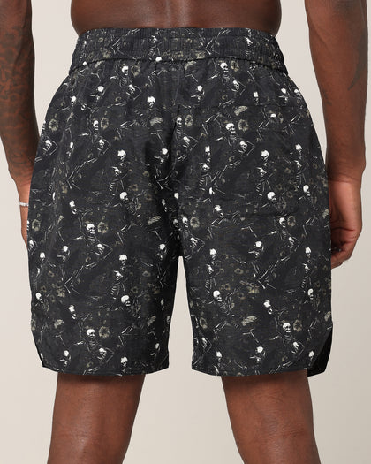 Saint Morta Netherworld Nylon Shorts Multi