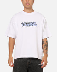 X-Large Graffiti Gorilla Fit T-Shirt White