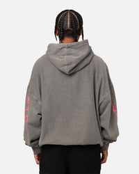 American Thrift X Spongebob Squarepants Squidward Hoodie Washed Charcoal