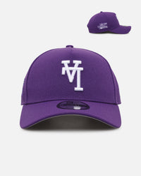 New Era Los Angeles Dodgers 'Upside Down LA Polychromatic' 9FORTY A-Frame Snapback Purple