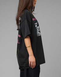 Loiter Silicone Premium Vintage T-Shirt Washed Black