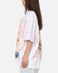 73Studio X One Piece Nami Vintage T-Shirt White