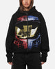 73Studio X Halo Xbox Red Vs Blue Split Hoodie Black