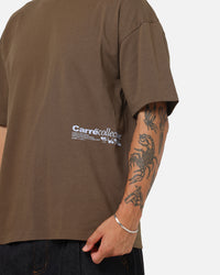 Carre Research T-Shirt Brown