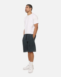 American Thrift Fleece Shorts Washed Black