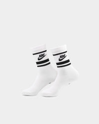 Nike Men's Sportswear Everyday Essential Crew Sock 3 Pack White/Black/Black