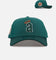 New Era California Angels 'Citrus 2.0' 9FORTY A-Frame Snapback Dark Green/Orange