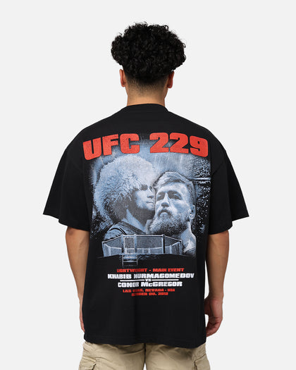 UFC By 73Studio Khabib Nurmagomedov vs. Conor McGregor  229 Card T-Shirt Black
