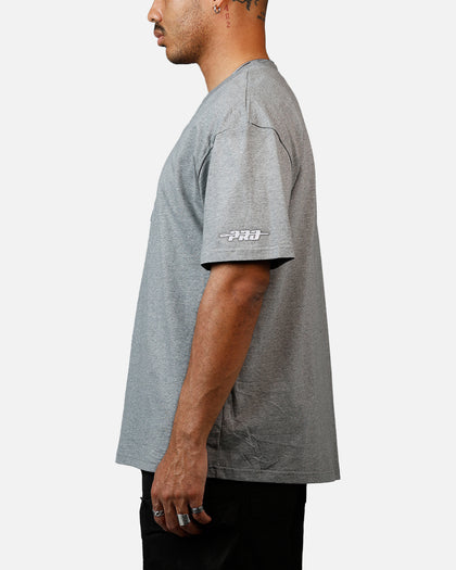 Pro Standard Los Angeles Dodgers Reverse French Terry T-Shirt Grey