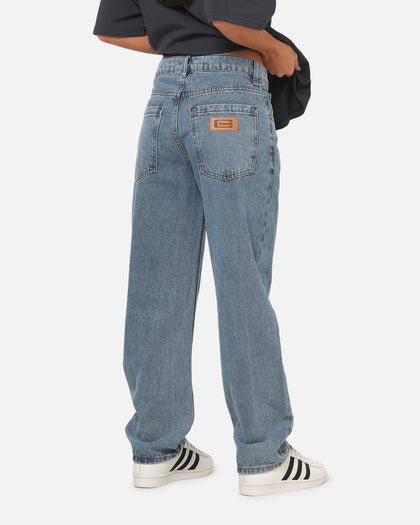 Carre Union Straight Fit Jeans Mid Blue