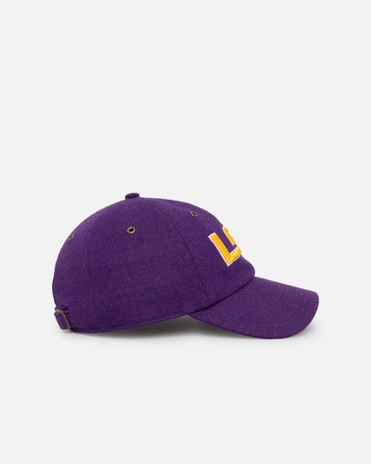 47 Brand Louisiana State Tigers LSU Wooly Clean Up Strapback Purple