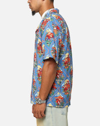 Champion Route 40 Drifter Button Up Shirt Teal