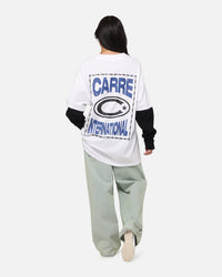 Carre C-Star Long Sleeve T-Shirt White/Black