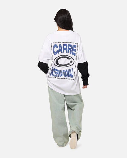 Carre C-Star Long Sleeve T-Shirt White/Black