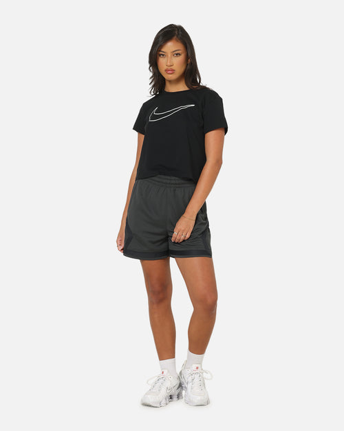 Nike Women's Sportswear Club Graphic T-Shirt Black/White