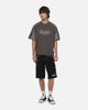 Worship Catharsis Box Crop Raglan T-Shirt Worn Black