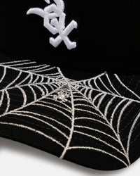 New Era Chicago White Sox 'Spider Web Visor' 9FORTY A-Frame Snapback Black