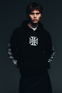 West Coast Choppers Core Logo Hoodie Black