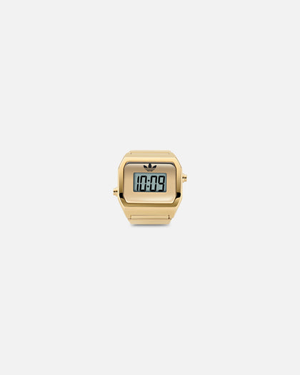 Adidas Digital Two Ring Watch Gold