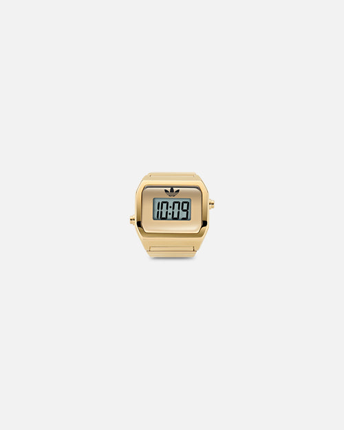 Adidas Digital Two Ring Watch Gold