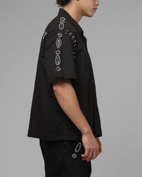 Loiter Rodeo Button Up Shirt Black
