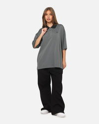 Jordan Brooklyn Polo Top Iron Grey