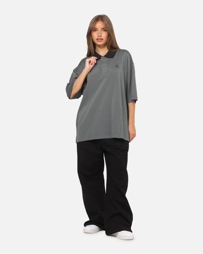 Jordan Brooklyn Polo Top Iron Grey
