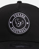 New Era Houston Texans 'Stripe' 9FORTY A-Frame Trucker Snapback Black/White