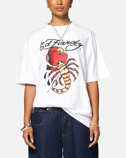Ed Hardy Scorpion T-Shirt White