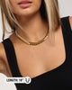 House Of Auric Cuban Link 10mm 18" Chain 18K Gold Vermeil