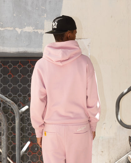 Loiter Hybrid Hoodie Dusty Pink