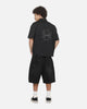 Saint Morta Marked Button Up Shirt Off Black