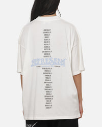 Represent Golden Tour T-Shirt Flat White