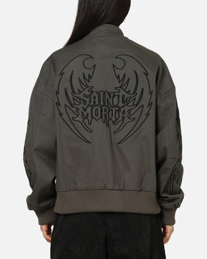 Saint Morta Crested Wing Jacket Aged Grey