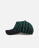New Era Boston Red Sox 'Pinstripe' 9FORTY A-Frame Snapback Dark Green
