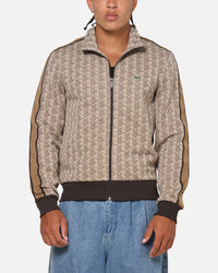 Lacoste Monogram Track Jacket Crossiant/Cookie