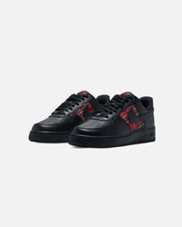Nike Women's Air Force 1 '07 "Plaid" Black/Black