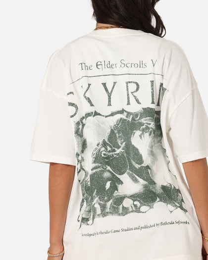 73Studio X The Elder Scrolls V: Skyrim Vintage T-Shirt Off White