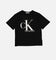 Calvin Klein Kids' Marble Monogram T-Shirt Black