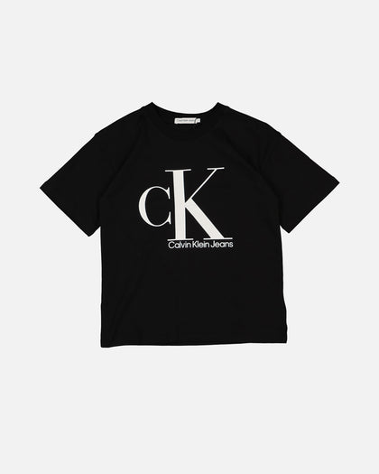Calvin Klein Kids' Marble Monogram T-Shirt Black